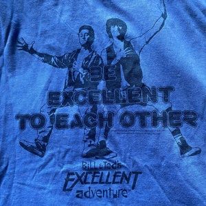 Loot Crate Bill & Ted Ladies Fitted Tee Sz XL